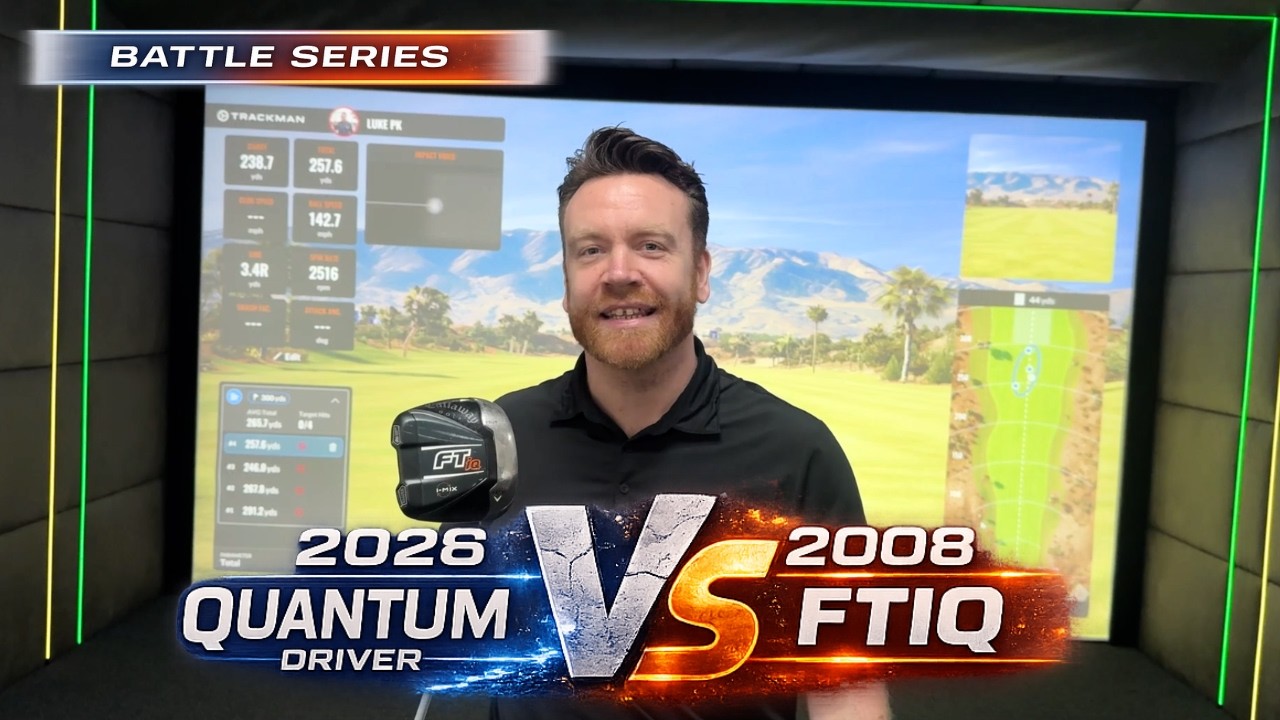 Does Callaway Golf's Quantum beat their own square headed driver?
