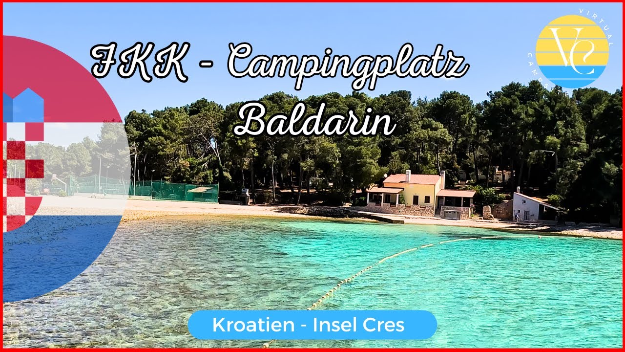 FKK-Paradies auf Cres: Campingplatz Baldarin - Natur pur 🌱🌳🦌