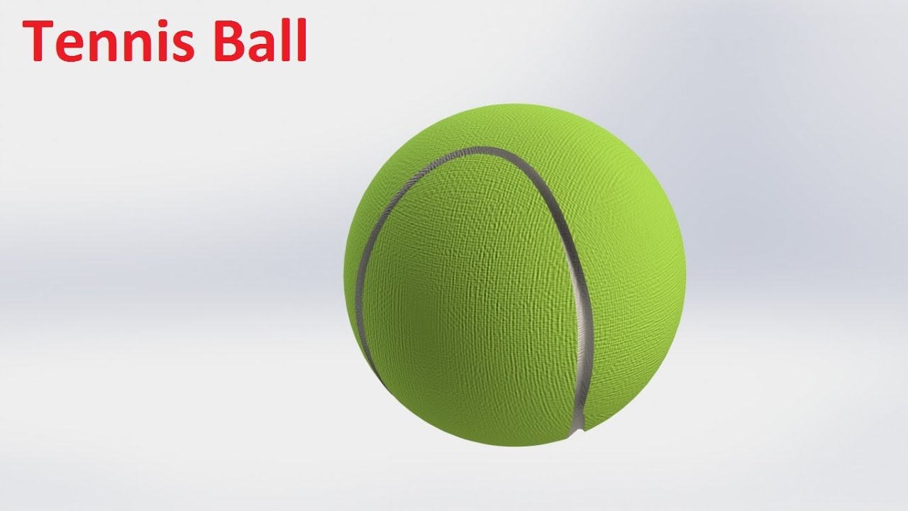 SolidWorks Tutorial Tennis Ball