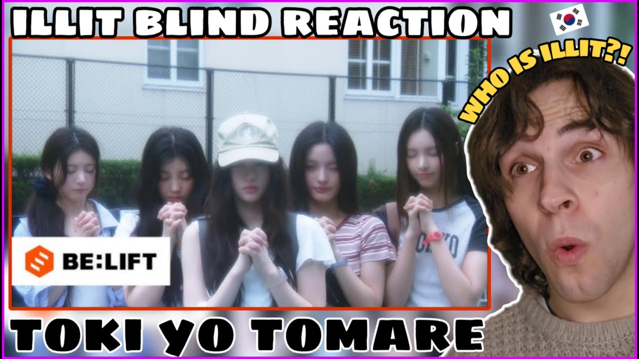 BLIND REACTION to ILLIT!! - 'Toki Yo Tomare' (NEW SONG) 時よ止まれ || First Time Reaction!