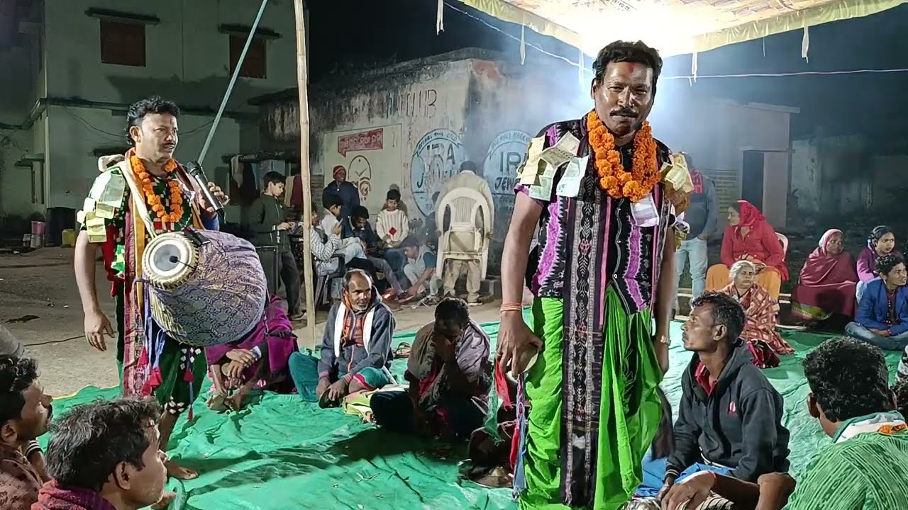 Part-7 // Rangin Kirtan Baithaki // Papanga vs kasurpali // Kasurpali Rangin Kirtan // At-Bhatra