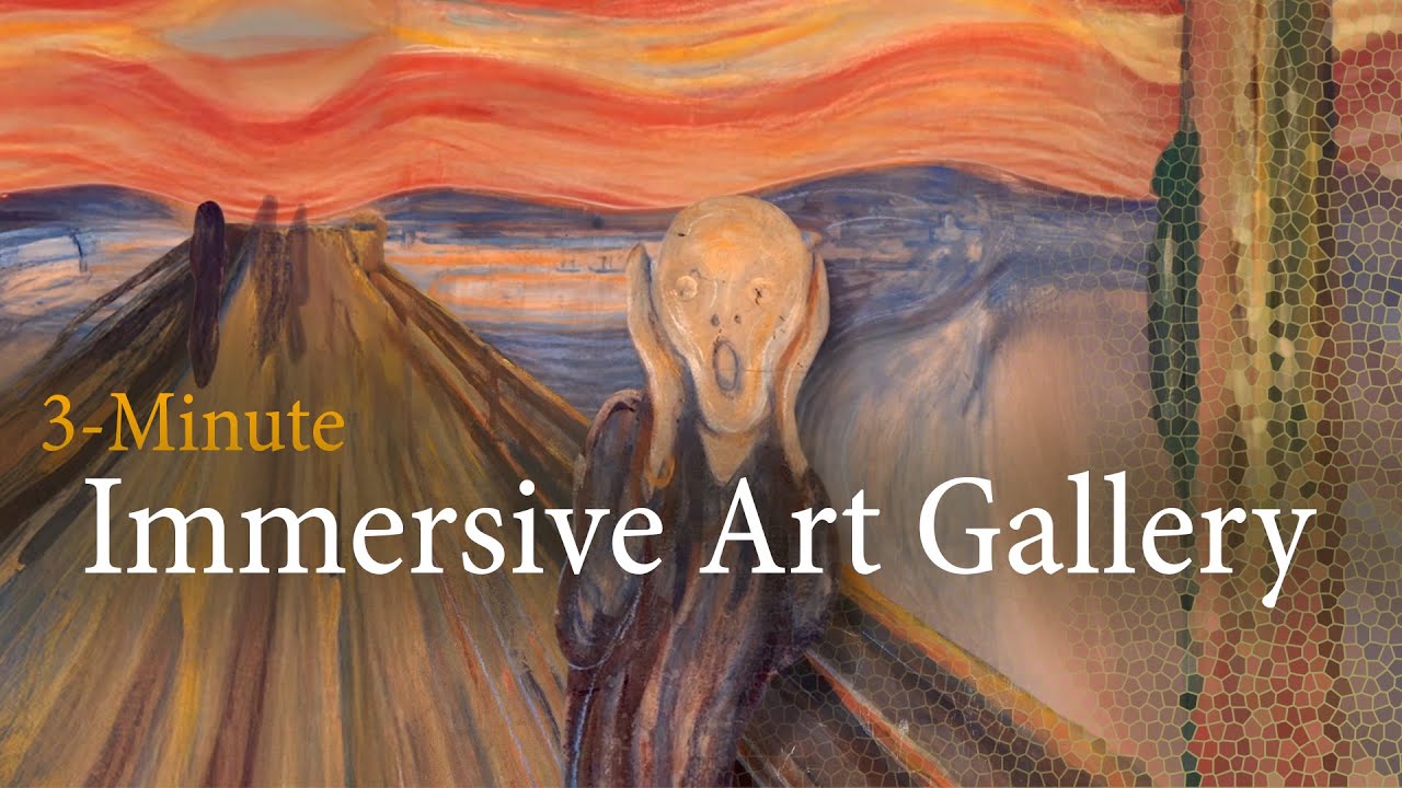 The Scream By Munch | 3-Minute Immersive Animation & Quick Facts About the Painting