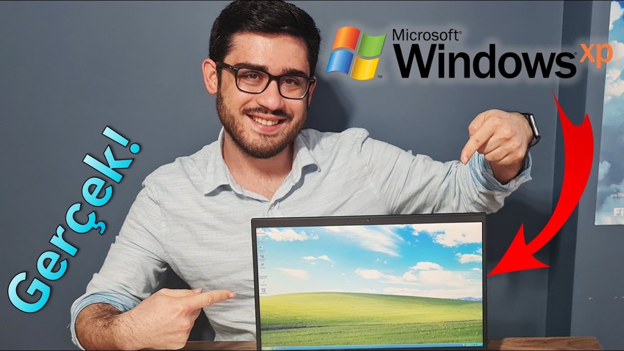Evet Bu Modern Laptopta Windows XP! (Gerçek!)