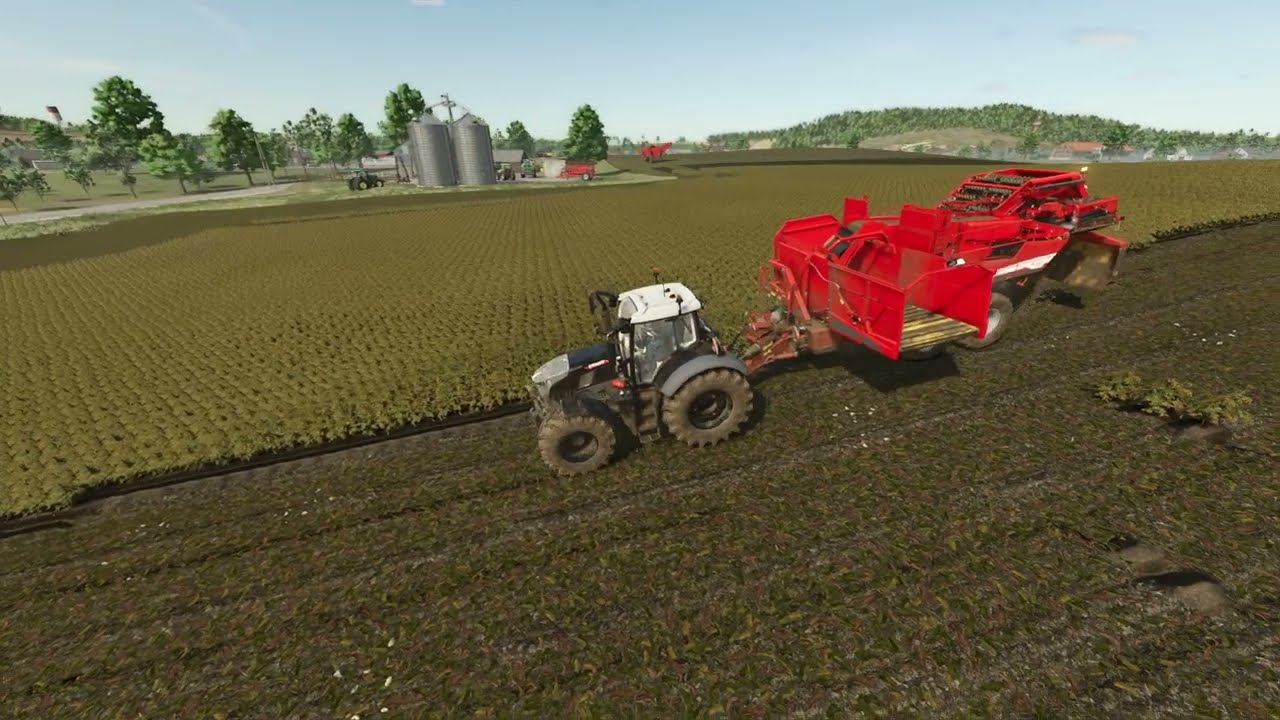 FS25 | Fendt Vario 700 + Grimme | Potato Harvesting | PC + Controller Gameplay