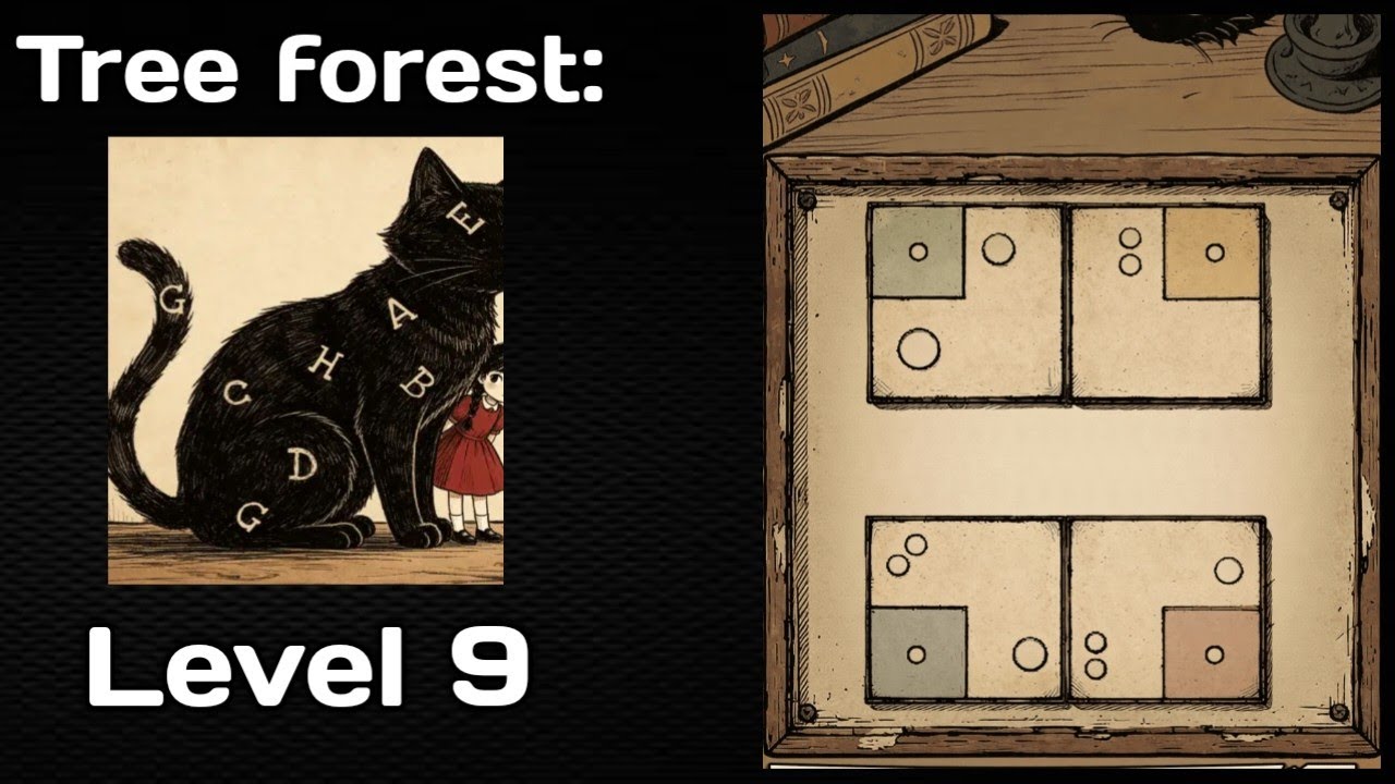 Tree forest: detective words level 9 Game walkthrough