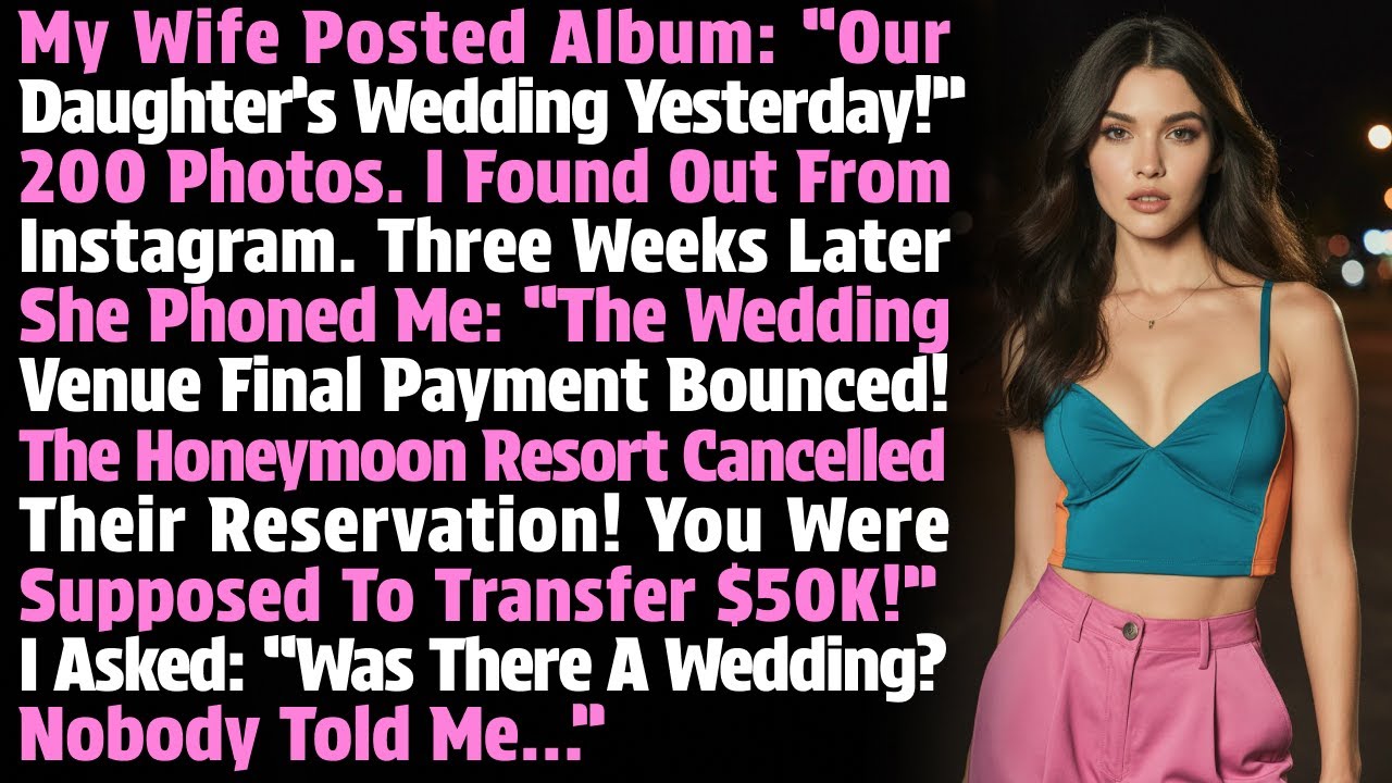 My Wife Posted Album: “Our Daughter’s Wedding Yesterday!” 200 Photos. I Found Out From…