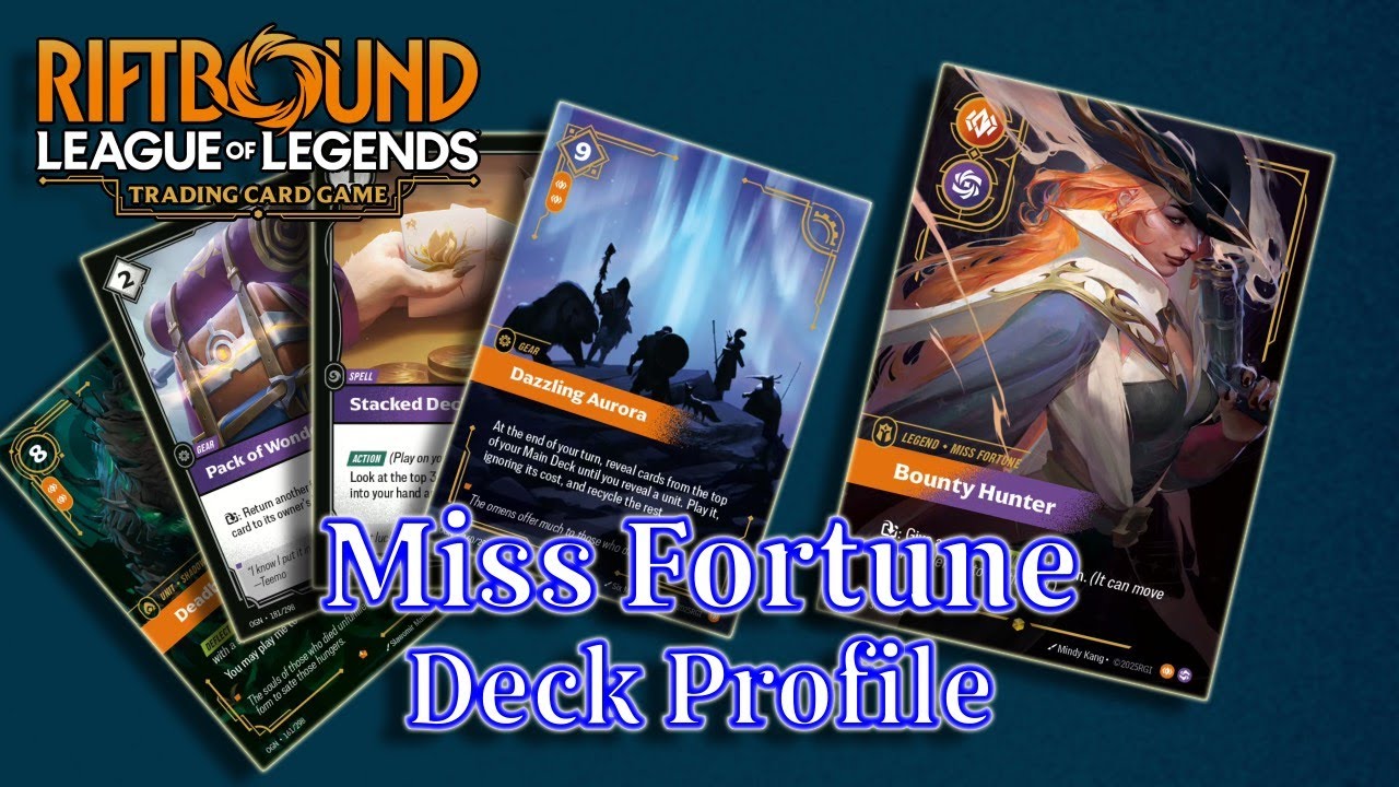 Riftbound: Miss Fortune Deck Profile #riftbound  #leagueoflegends #arcane