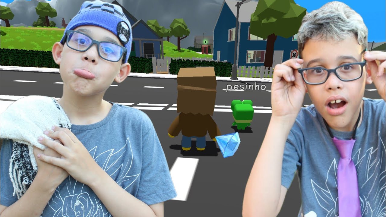 RICO vs POBRE NO JOGO WOBBLY LIFE - Lucas Vasconcelos