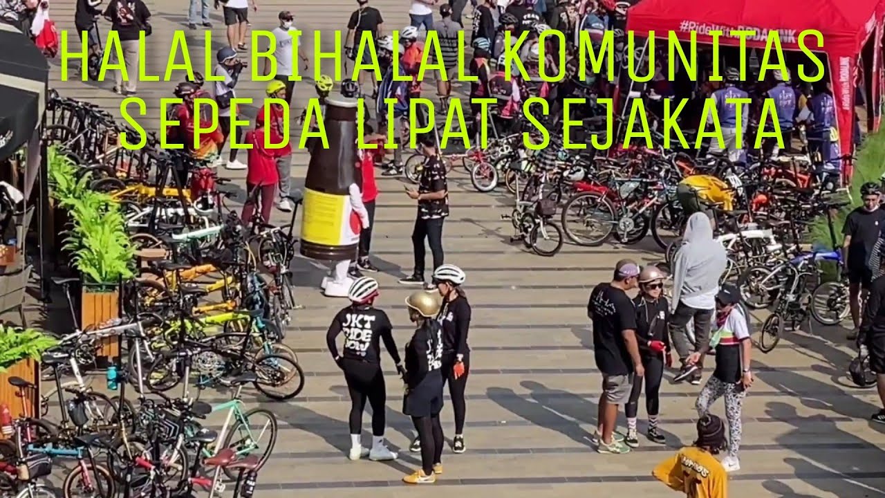 KOMUNITAS SEPEDA LIPAT JAKARTA BOGOR TANGGERANG BEKASI SEJABODETABEK // FOLDING BIKE