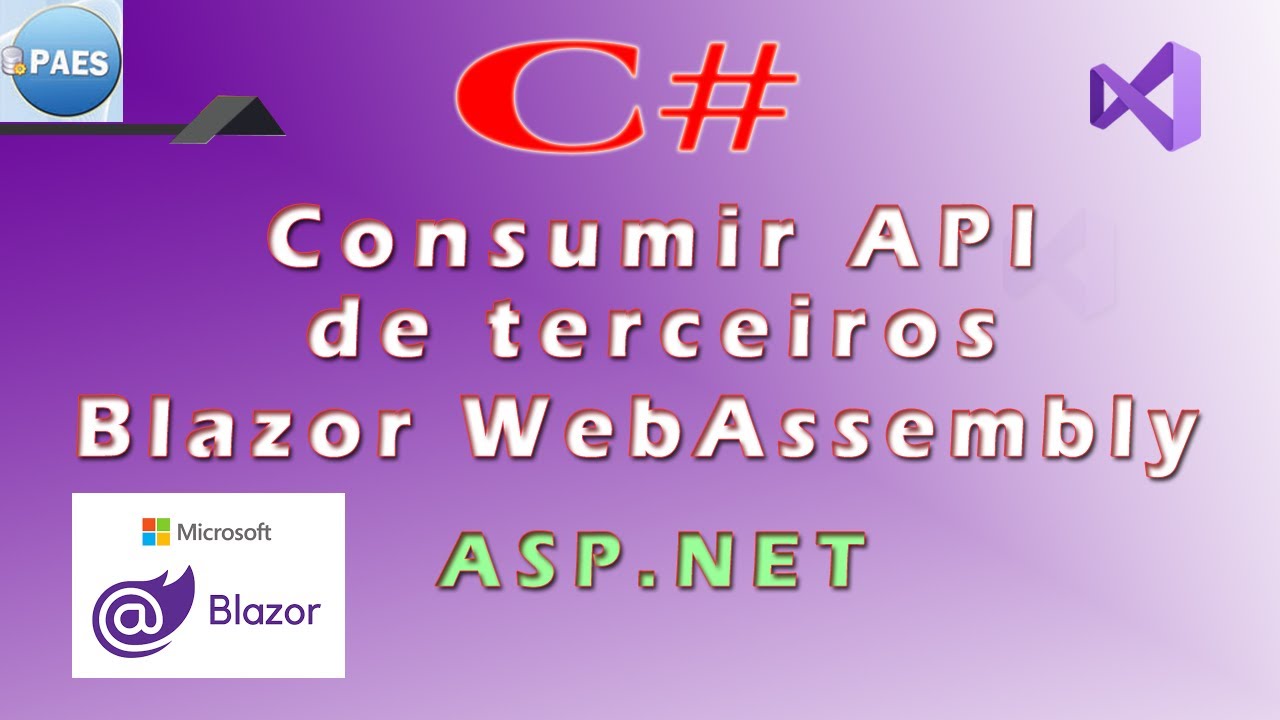 C#, Blazor WebAssembly - consumir API de terceiros. Visual Studio 2022.
