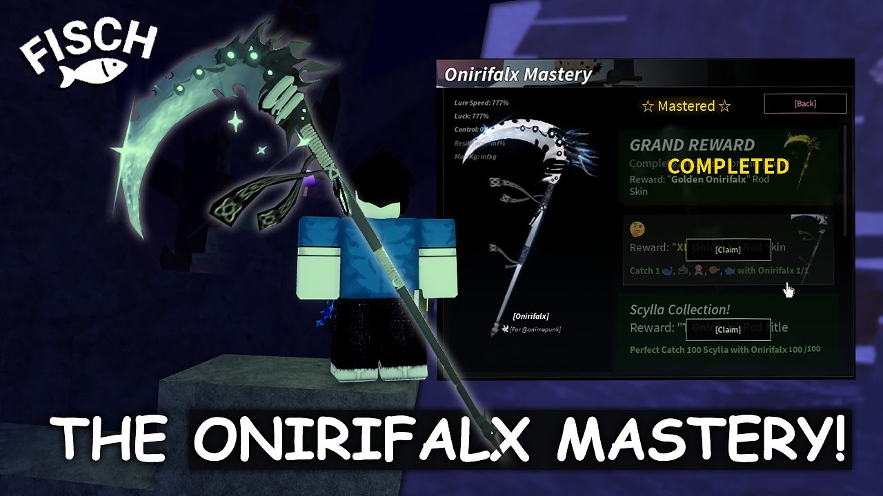 НОВОЕ МАСТЕРСТВО УДИЛИЩА ONIRIFALX Это БЕЗУМИЕ в Roblox FISCH!