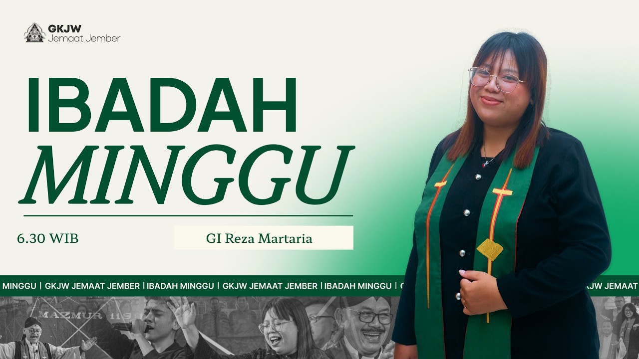 Ibadah Minggu Pagi GKJW Jemaat Jember | Minggu, 15 Februari 2026