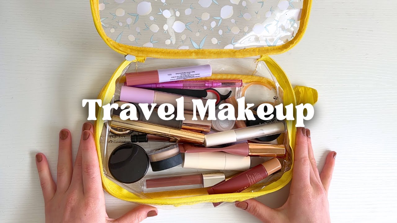 Travel Makeup Bag | Wedding Guest Essentials