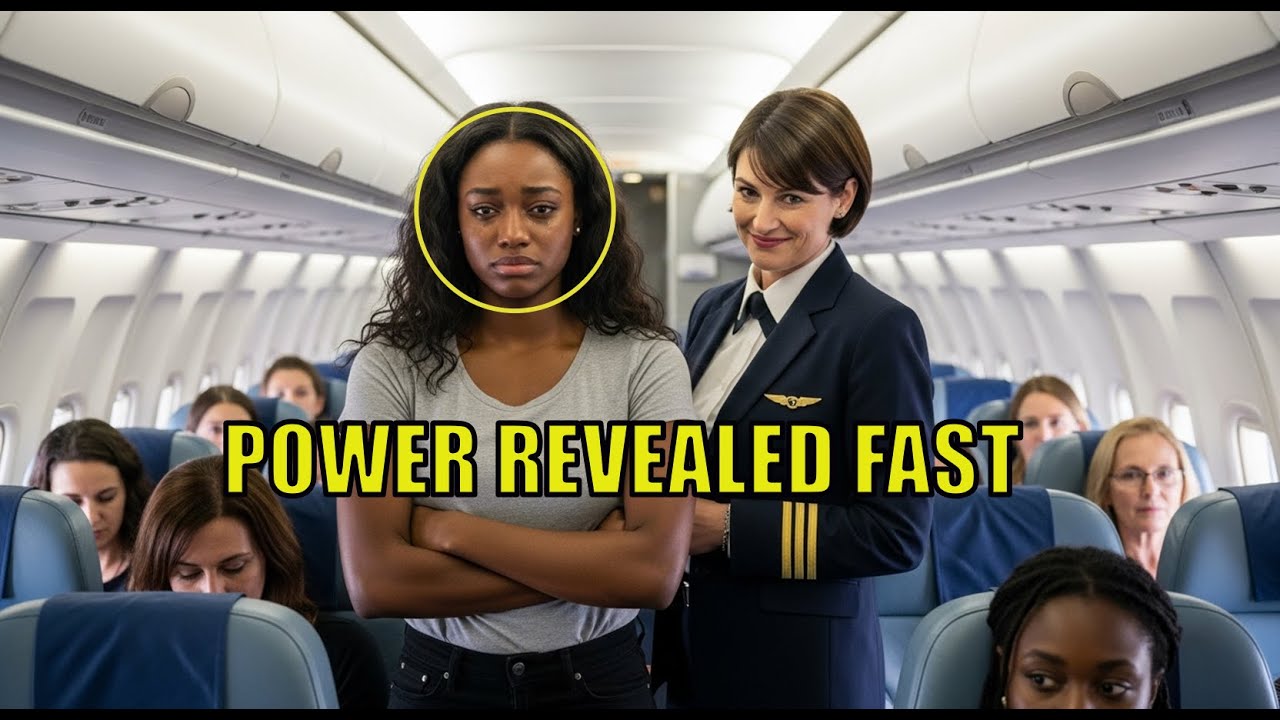 AIRLINE CREW SCOFFS AT SOLO BLACK TEEN — THEN HER SECURITY DETAIL TAKES OVER THE TERMINAL