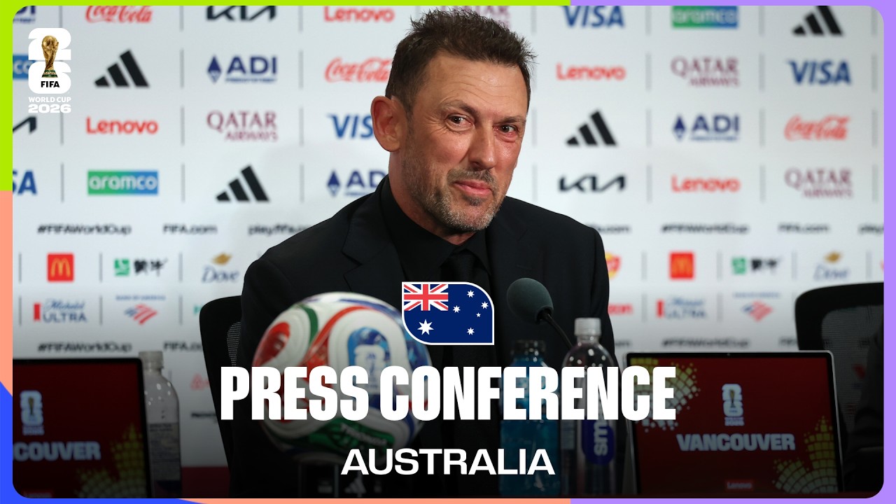 Post-Match Press Conference: Australia's Tony Popovic On 2-0 Win Against T&uuml;rkiye