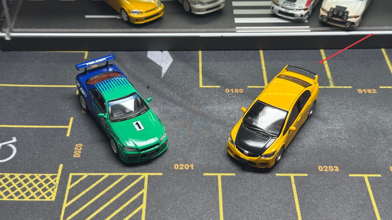 【HCK's Garage-NEW CAR】GreenLight HONDA CIVIC Type R FD2
