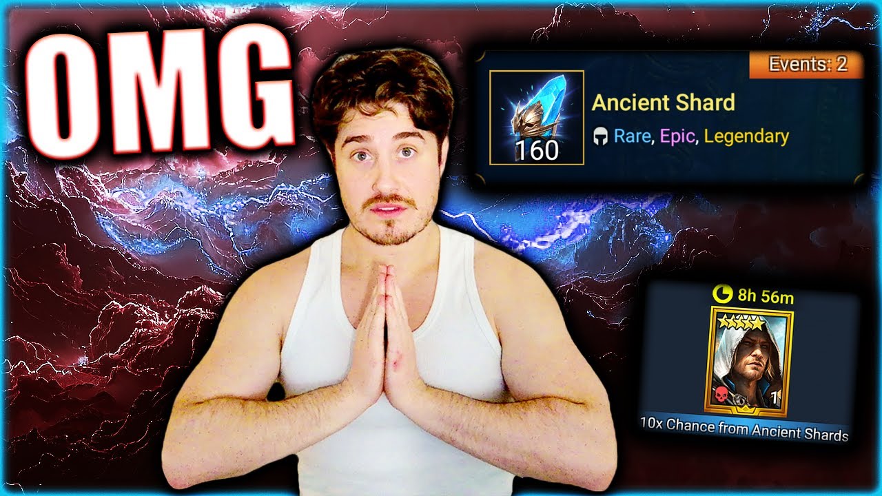 I Pulled ALL My Ancients! 160 Summons for 2x and 10x on EDWARD ⁂ Raid: Shadow Legends