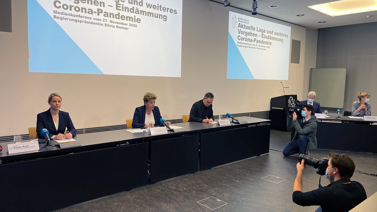 Medienkonferenz «Aktuelle Lage und weiteres Vorgehen Eindämmung Corona-Pandemie»