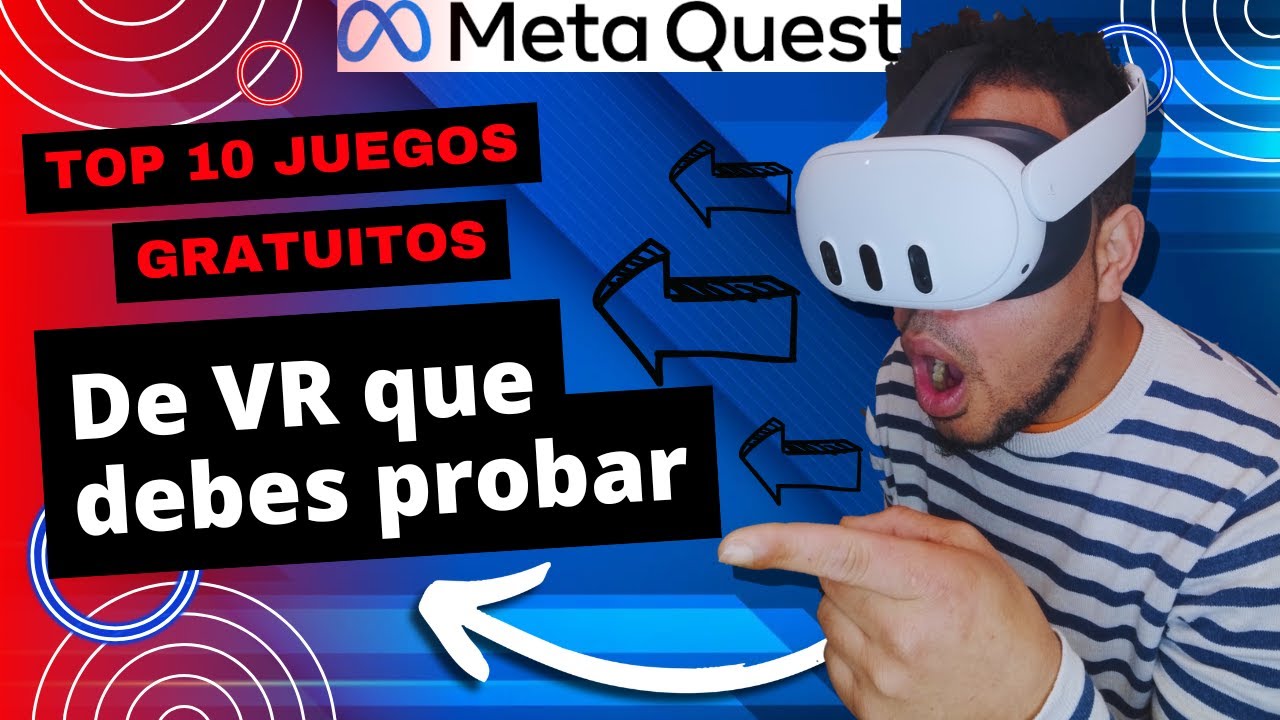 ¡Top 10 Juegos gratis en METAQUEST 2025! #Viralvideo #Gaming