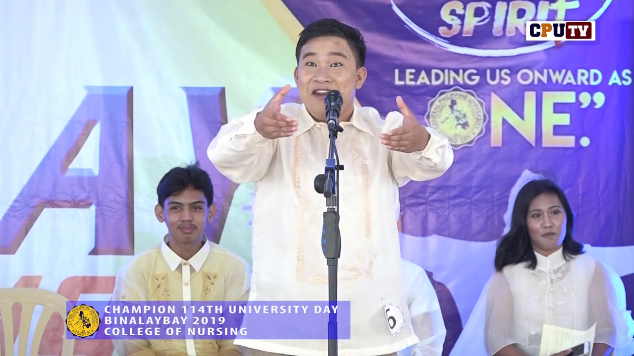BINALAYBAY 2019 CHAMPION COLLEGE OF NURSING