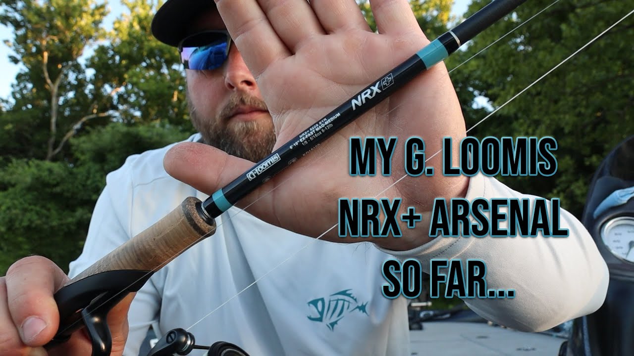 My G. Loomis NRX+ Arsenal...SO FAR! Great Rods!