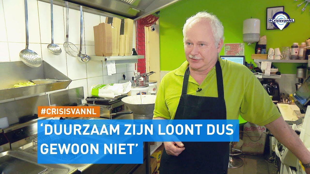 CRISIS VAN NEDERLAND | BIZAR: snackbar Pieter té duurzaam voor toeslag en moet deuren sluiten
