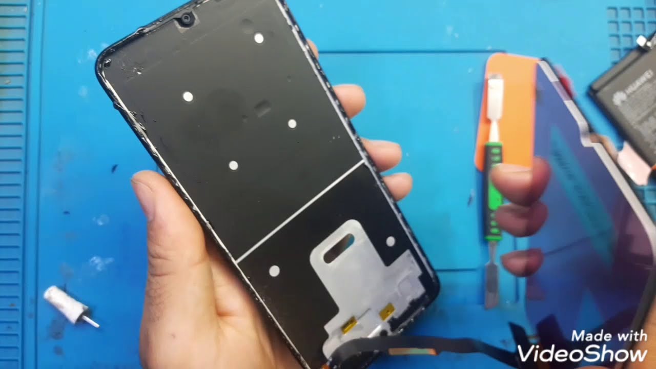 تغيير شاشة الهاتف Huawei Y6p