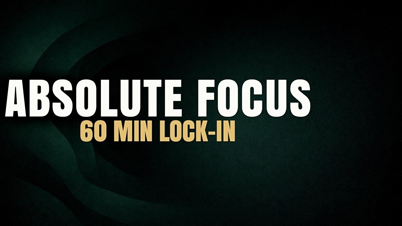 60 Minutes of Gentle Rain Focus