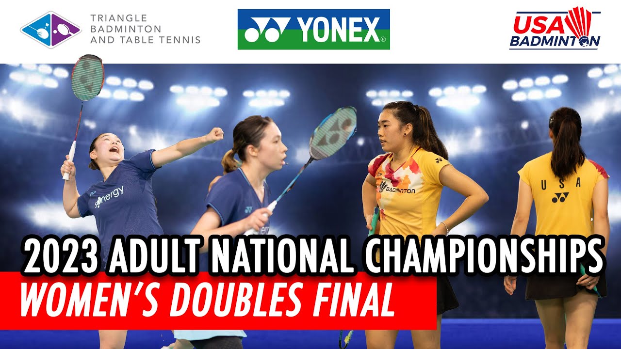 2023 Yonex USAB Adult Natl's - Women's Dbls Final - A. Xu & K. Xu vs F. Corbett & Allison Q Lee