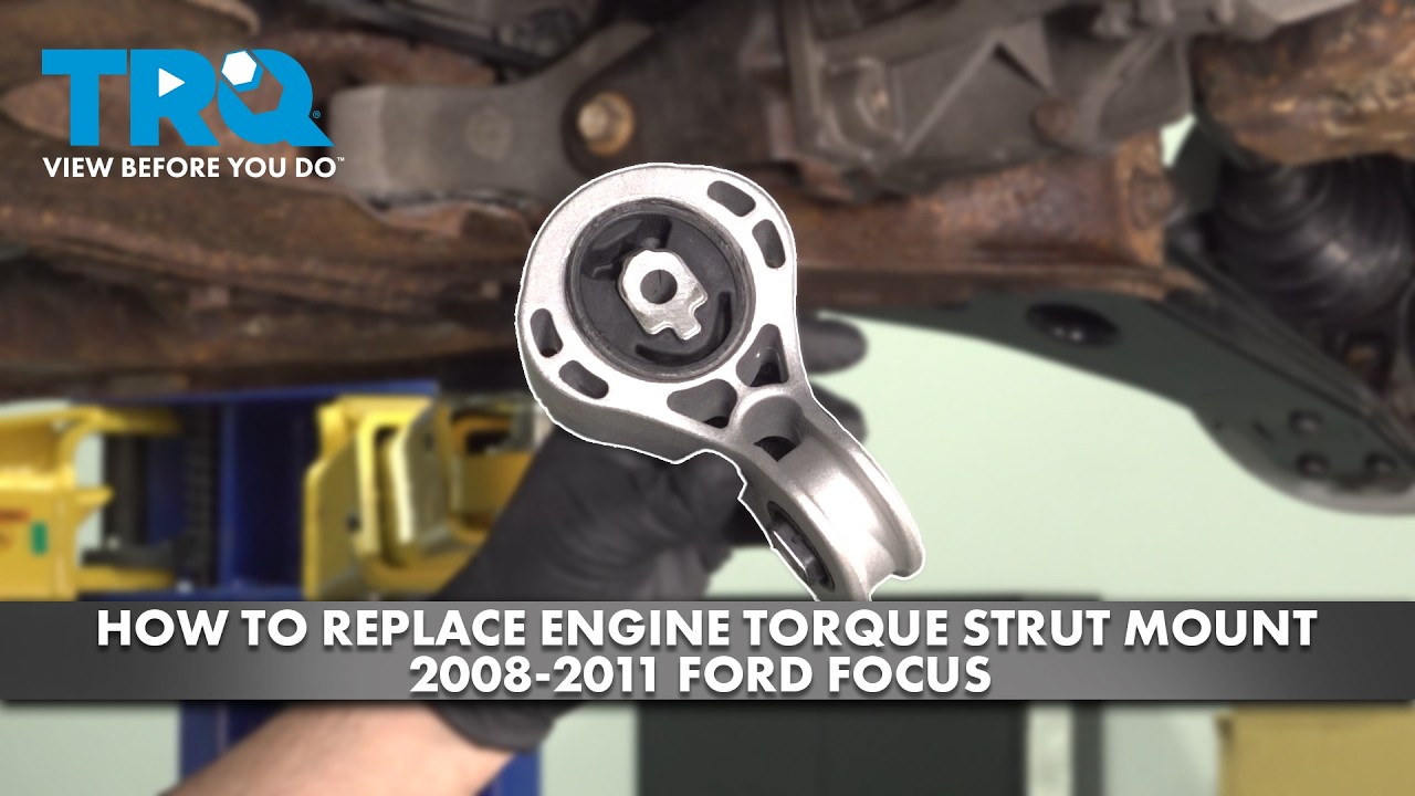 Как заменить опору двигателя на Ford Focus 2008-2011 годов выпуска