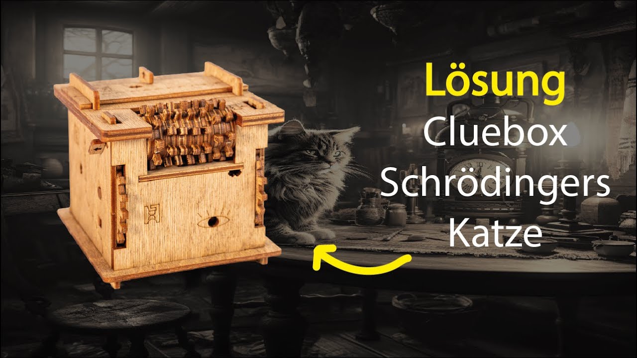 Idventure Cluebox  Lösung Schrödingers Katze