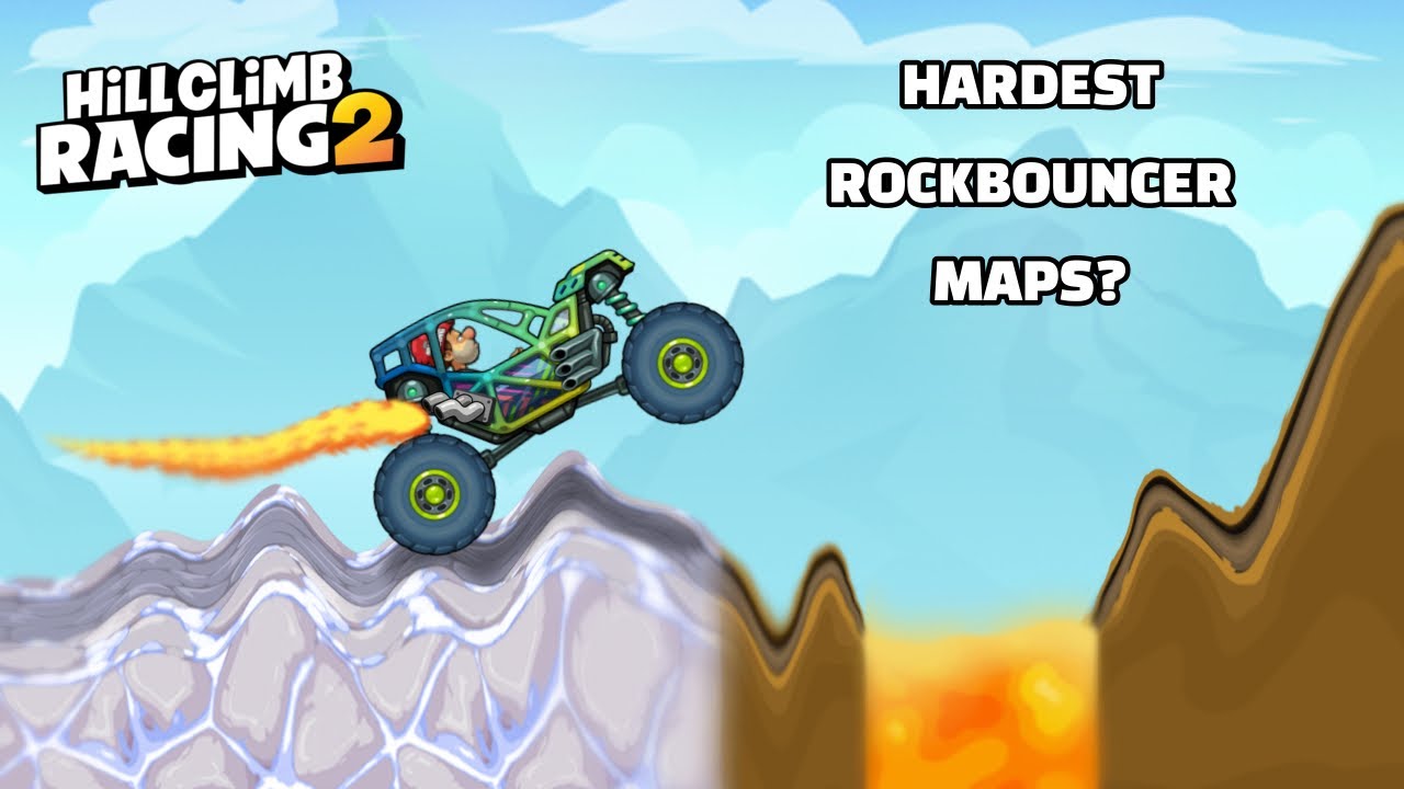 Playing The HARDEST Rockbouncer Maps 💀🔥Custom map maker maps- HCR2