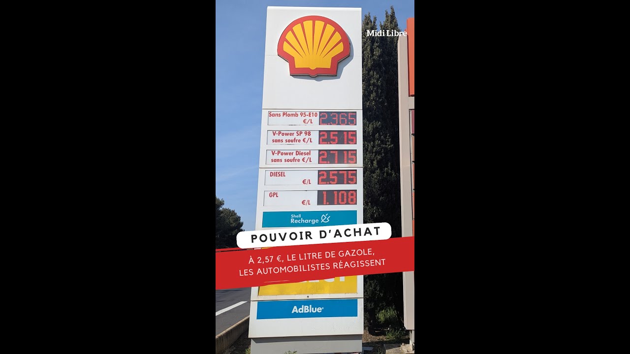 2,57&euro; le gazole, les automobilistes r&eacute;gissent
