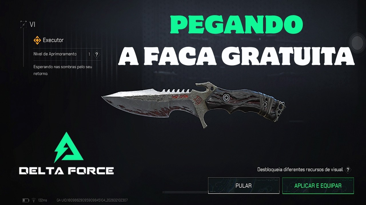 PEGANDO A FACA EXECUTOR  - DELTA FORCE