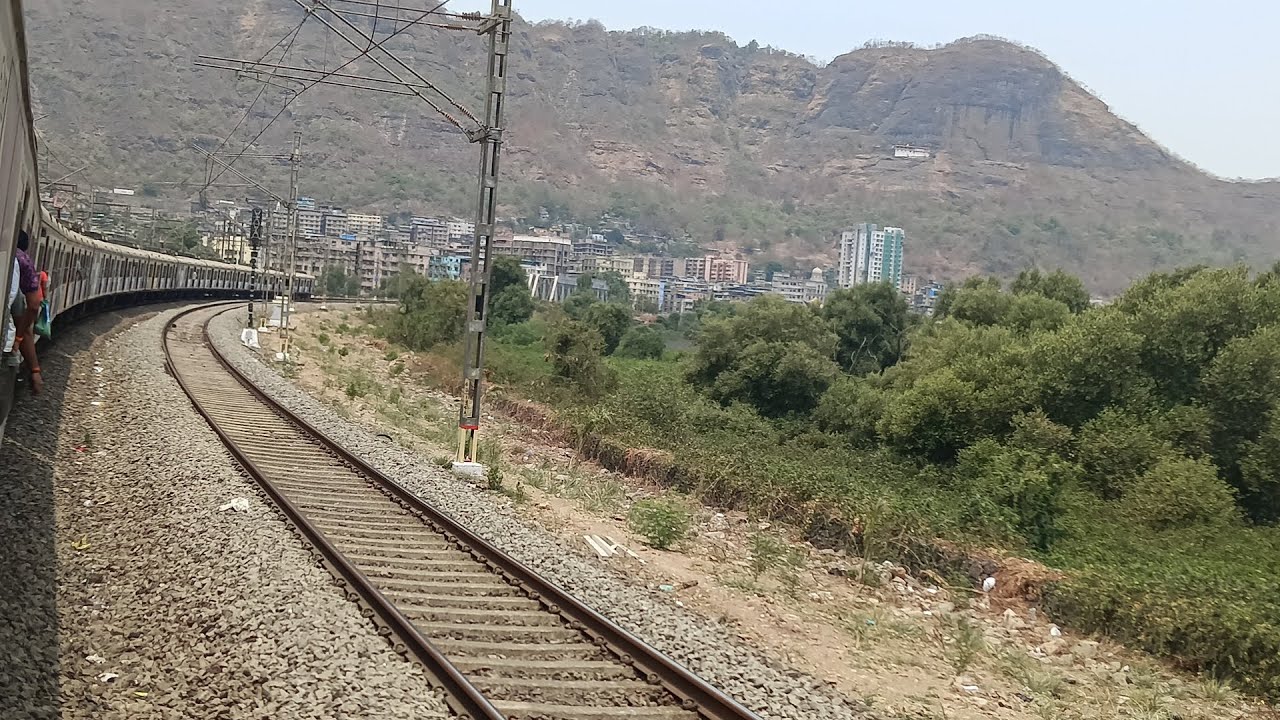 Full Local Train Journey from Dombivli to CSMT .