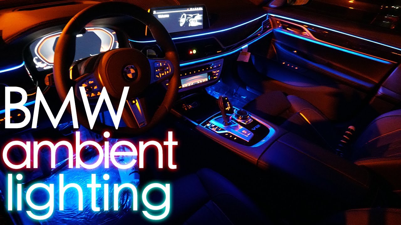 Освещение салона BMW и Sky Lounge | Голосовое управление освещением