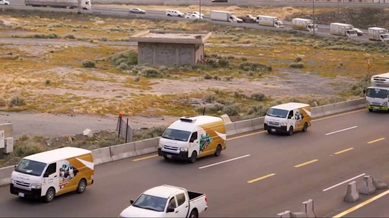 أسطول مركبات جمعية إكرام الجود