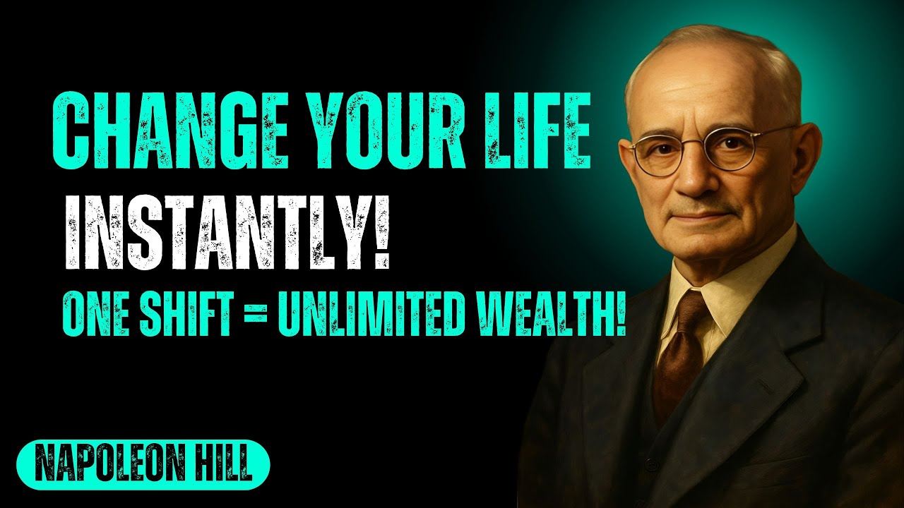 Change Your Life Instantly by Shifting from Scarcity to Superabundance | Napoleon Hill Motivational