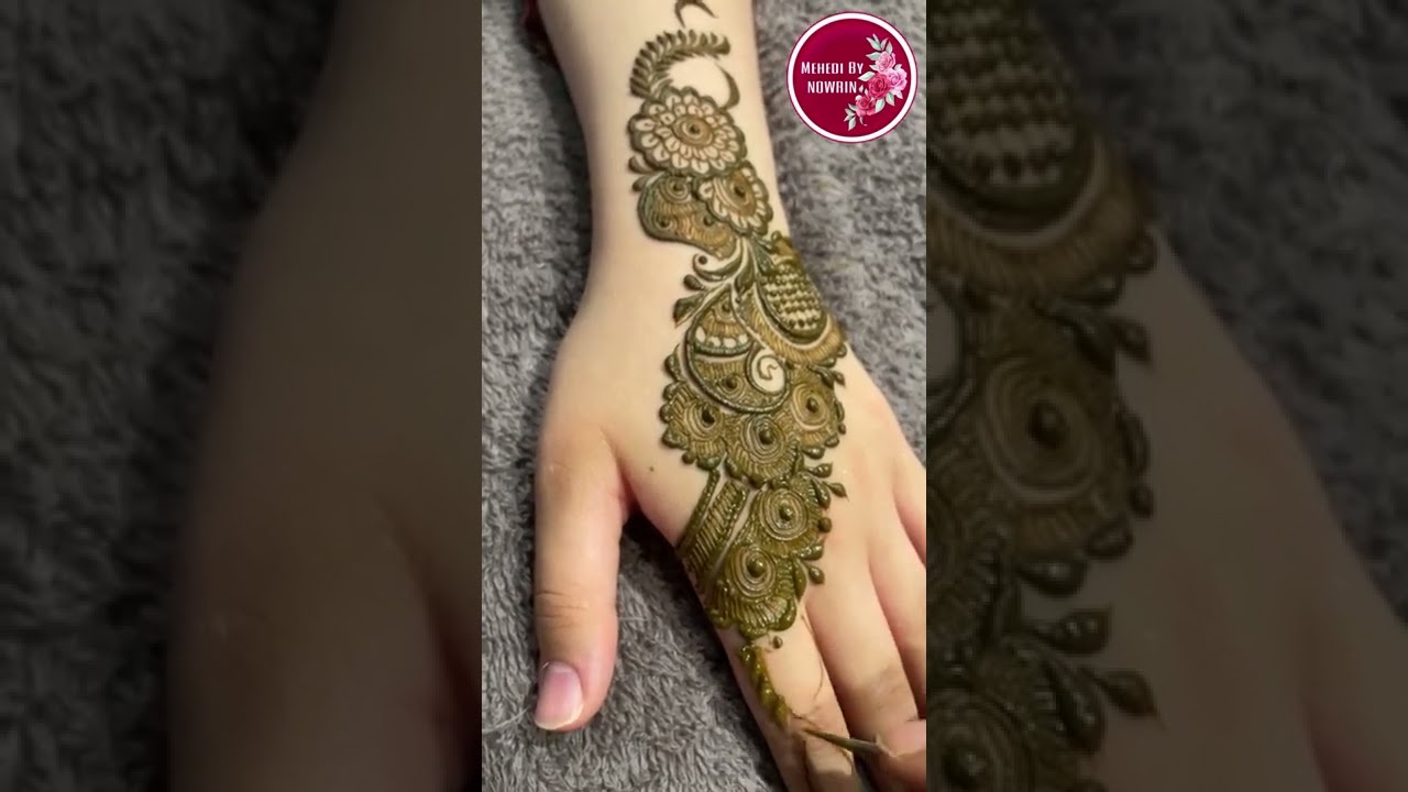Very Beautiful Latest Mehendi Design for Eid | Unique Henna Tattoo
