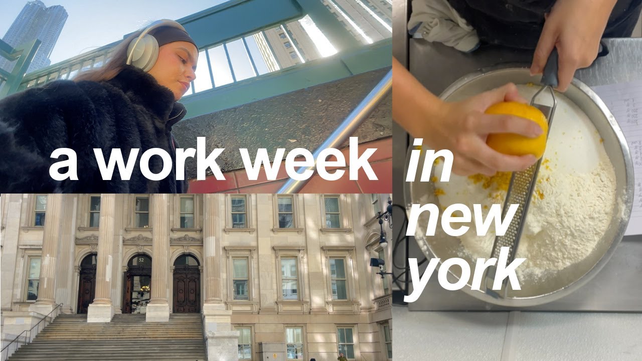 working in New York City (Work Vlog)