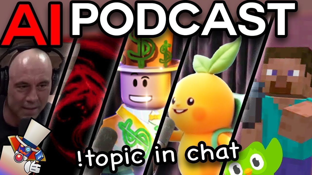 🔴 LIVE: AI Generated Bobux Man Podcast! {use !topic to generate episodes}