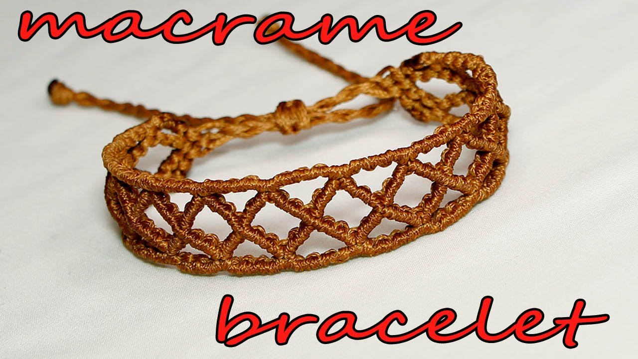 БРАСЛЕТ МАКРАМЕ. MACRAME BRACELET.
