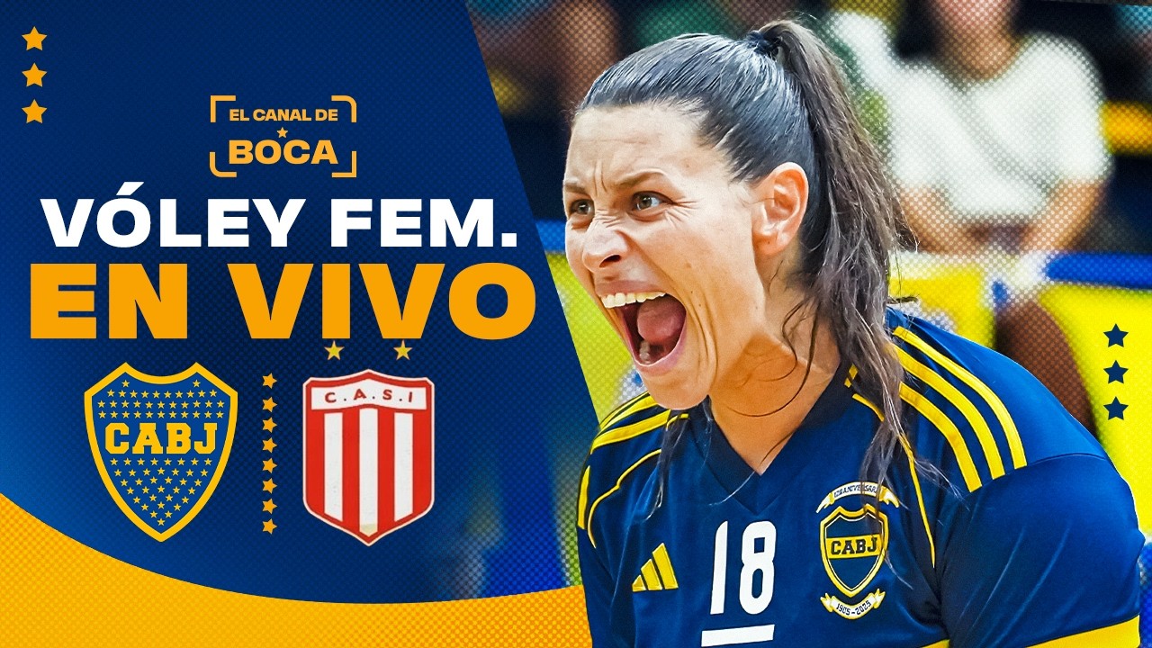 BOCA vs SAN ISIDRO EN VIVO | Liga Argentina Femenina de Vóley | EL CANAL DE BOCA