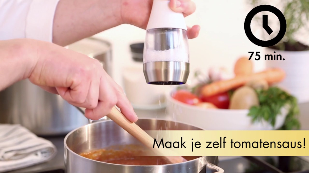 Maak zelf tomatensaus!
