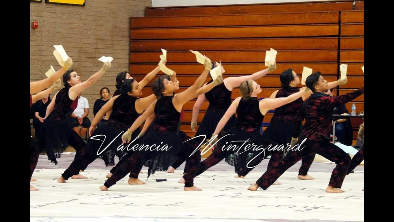 Valencia Winterguard 2015 - Love Letters