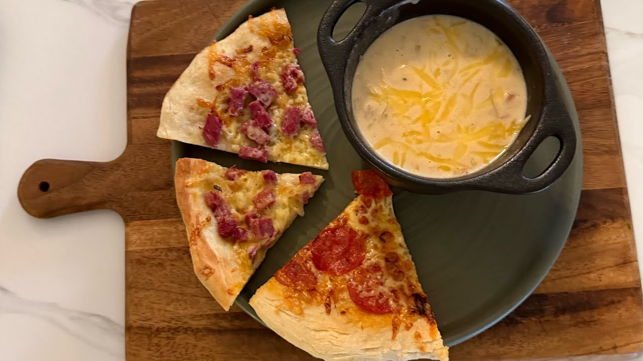 Reuben Soup and Irish Flatbread
