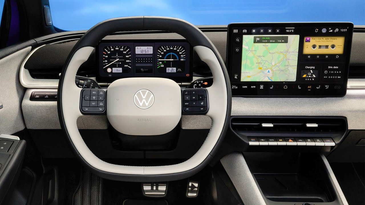Представлен интерьер нового Volkswagen ID POLO (2026) [Без комментариев]