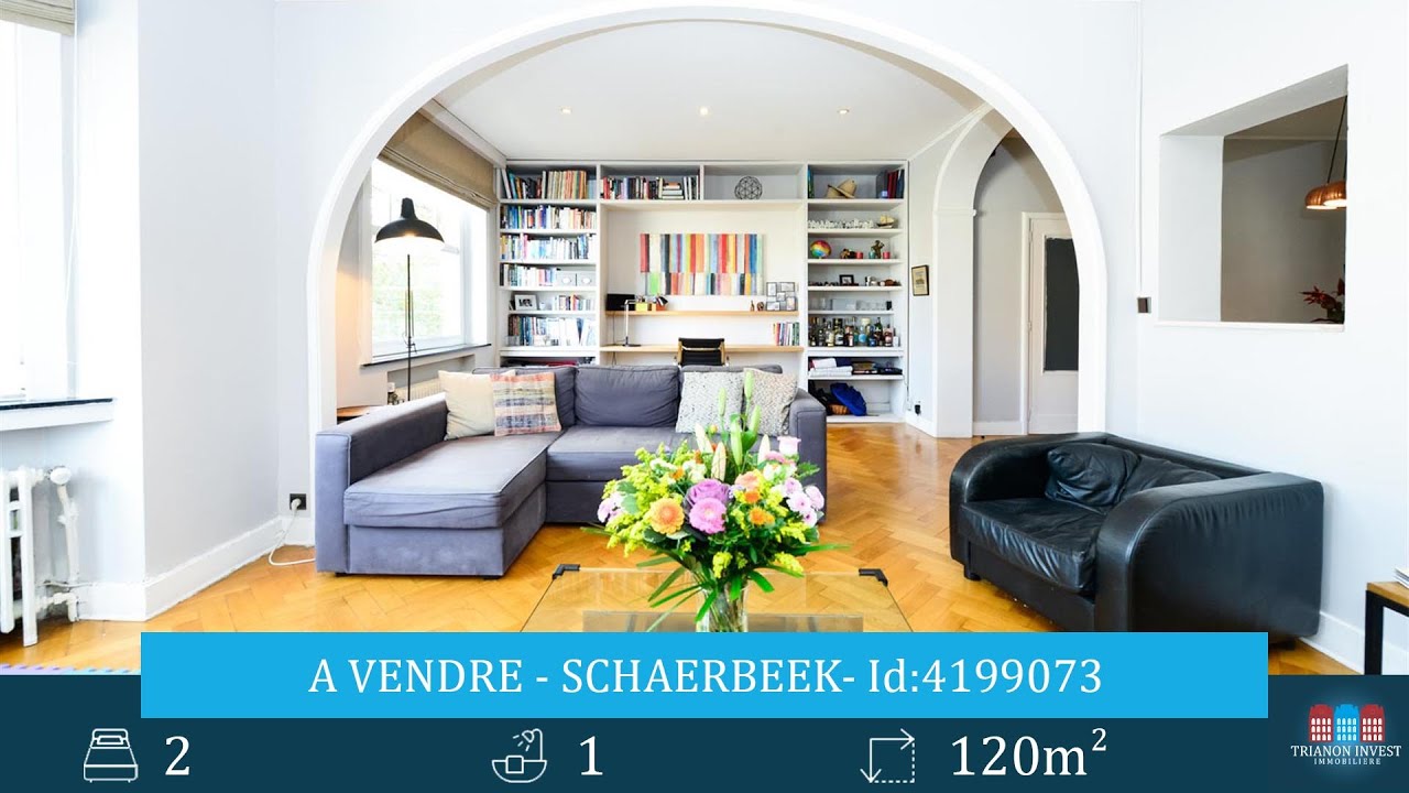 A VENDRE - APPARTEMENT 2ch - 120m2 (1030 Schaerbeek)