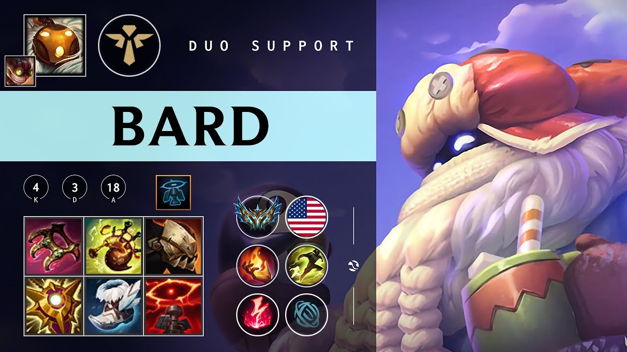 Bard Support vs Pyke - NA Challenger Patch 26.02