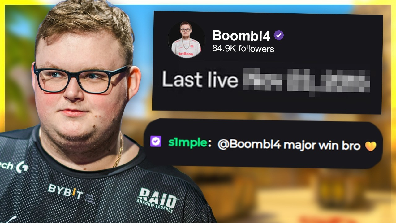 When Boombl4 used to stream...
